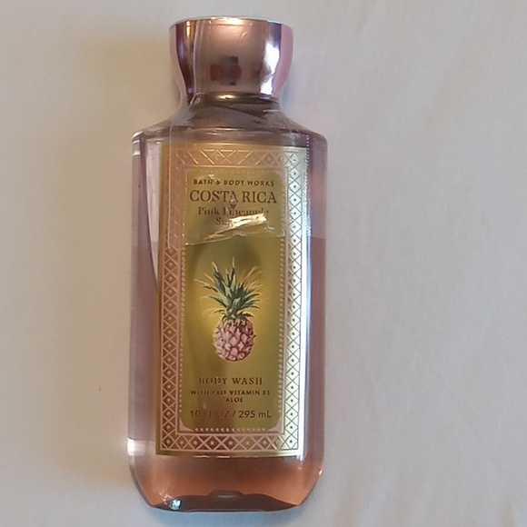 Bath & Body Works Costa Rica Pink Pineapple Sunrise 10fl. oz. Body Wash NWT - Picture 1 of 1